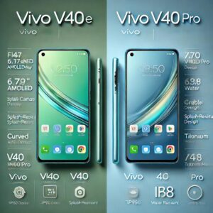 Vivo V40e vs Vivo V40 Pro comparison