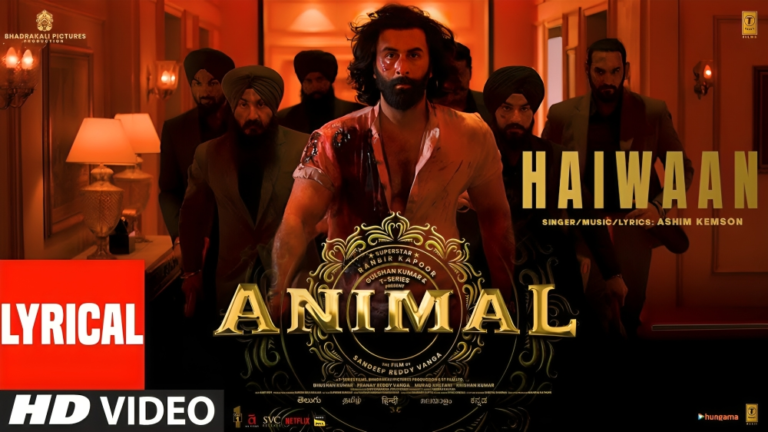 Latest Haiwaan Song Lyrics Animal 2023