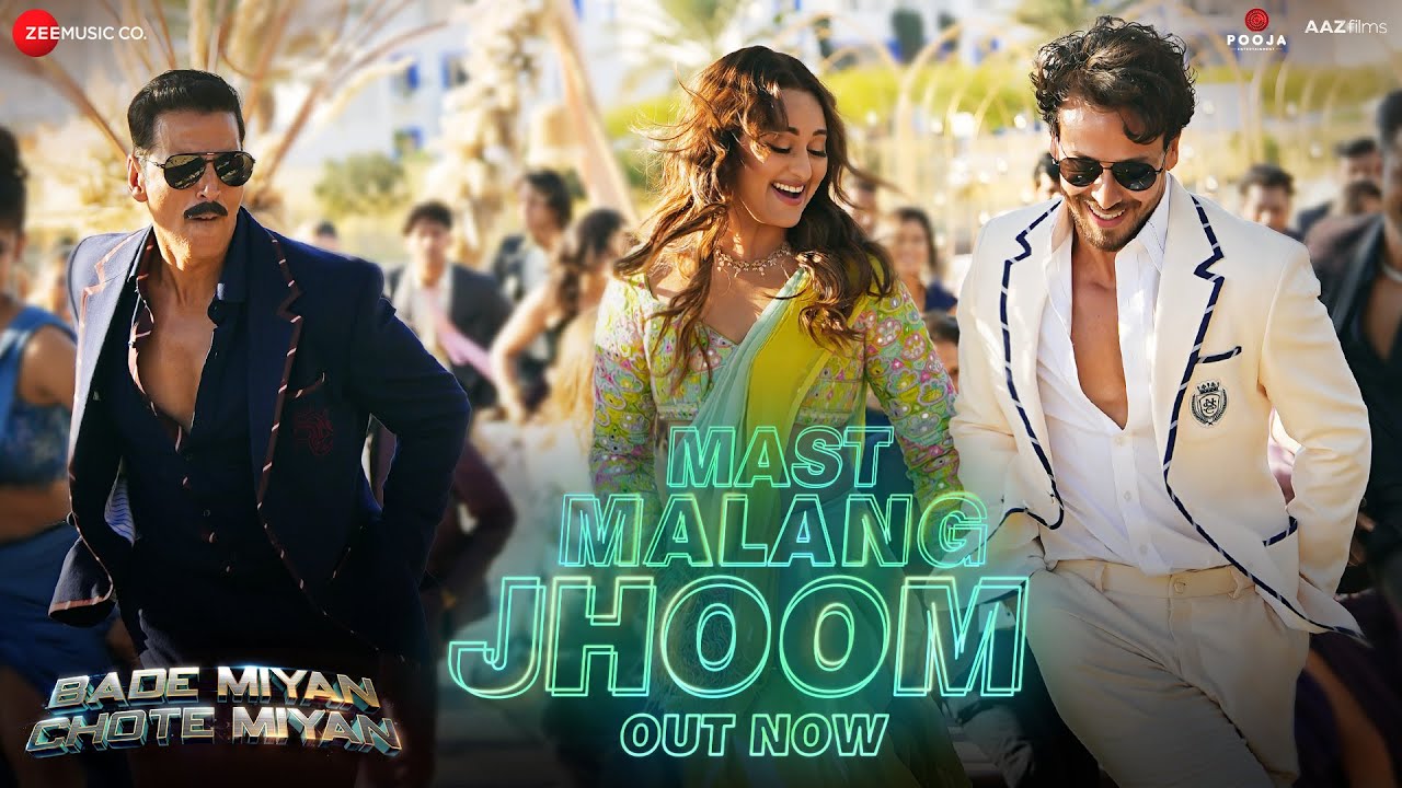 Mast Malang Jhoom Lyrics Bade Miyan Chote Miyan 2024