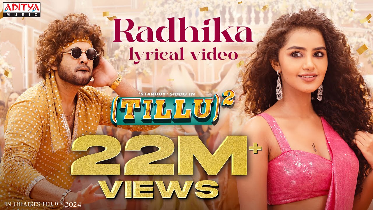 Radhika Lyrics Tillu Square 2024