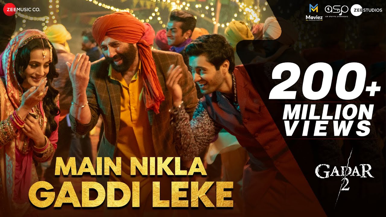 Main Nikla Gaddi Leke Lyrics Gadar 2 (2024)