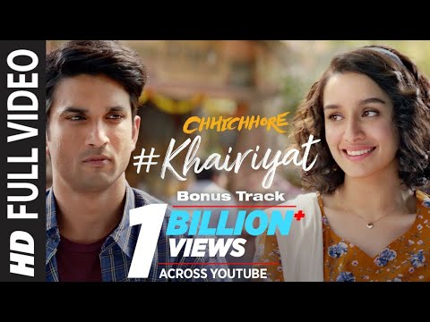 Khairiyat Lyrics Chhichhore 2019