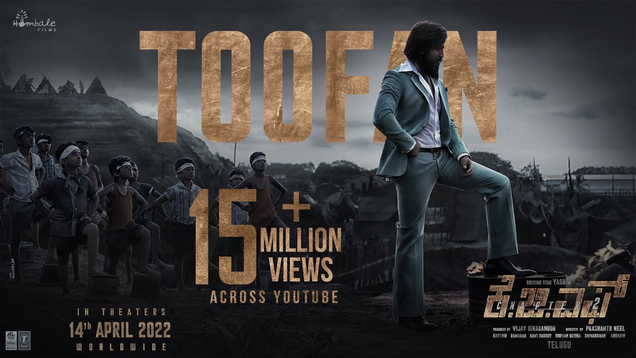 Toofan Lyrics KGF Chapter 2 Kannada 2022