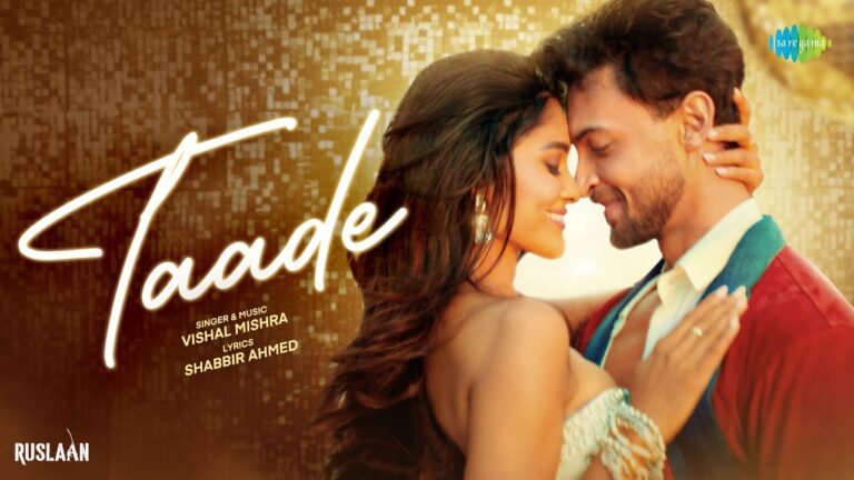 Taade Lyrics Ruslaan New Hindi Song 2024