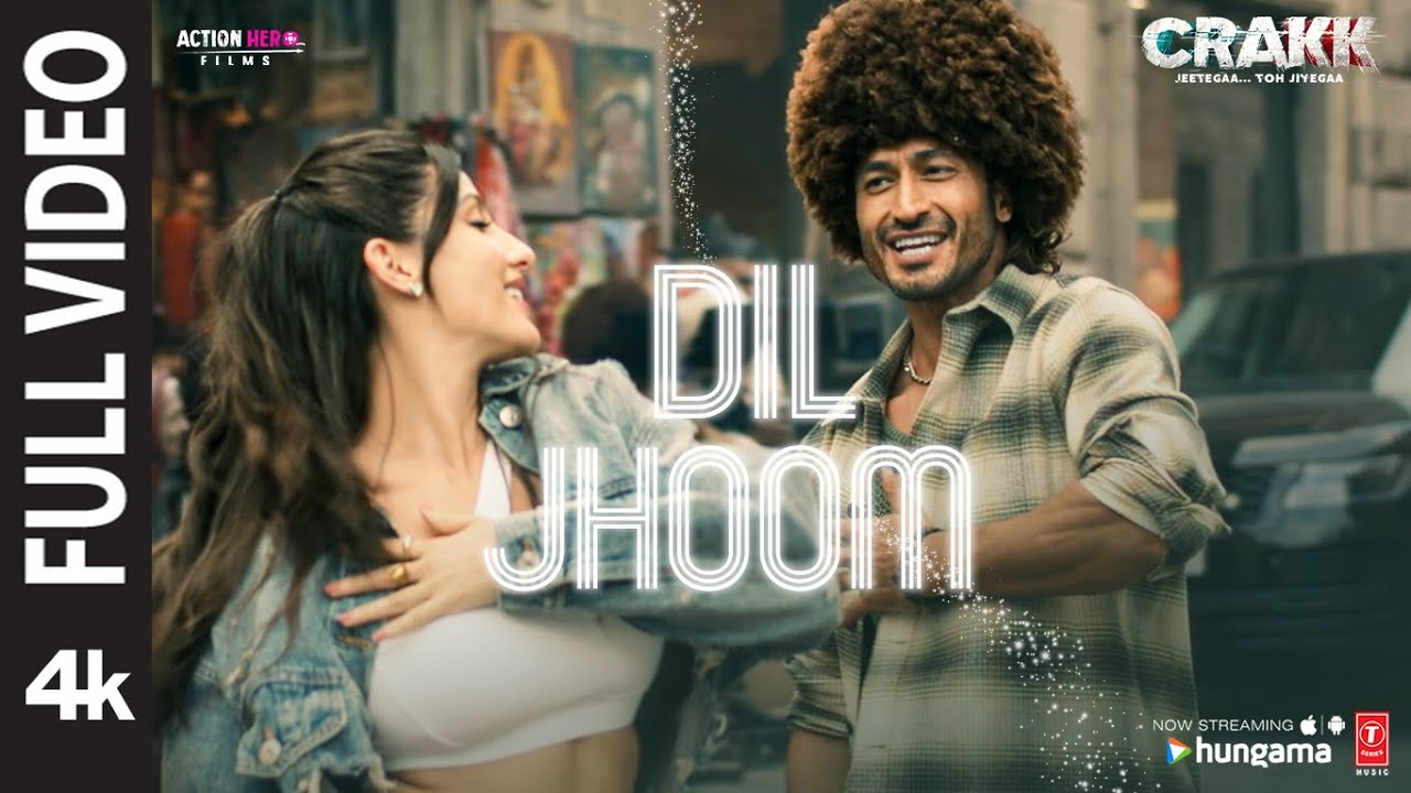 Dil Jhoom Lyrics Shreya Ghoshal Crakk 2024