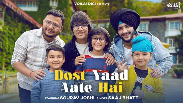 Dost Yaad Aate Hai Lyrics Saaj Bhatt